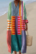 Women's Spectrum Dress: Colorful, Effortless Elegance