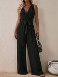 Women's Mila Wrap-Style Jumpsuit - Effortless Chic, Flattering Fit
