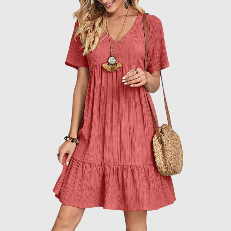 Women's Timeless Elegance in a Flattering Dress