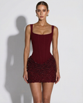 Women's Sparkle Hourglass Mini — Tiny, Glittering Glow