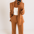 Chic Two-Piece Suit Set