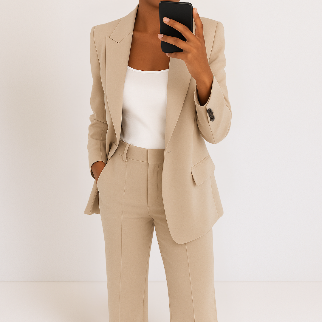 Chic Two-Piece Suit Set