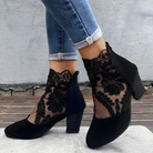 Breathable Orthopedic Heels for All-Day Comfort Red | DUUWE