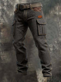 Men's Robust Cargo Pants for Work and Adventure