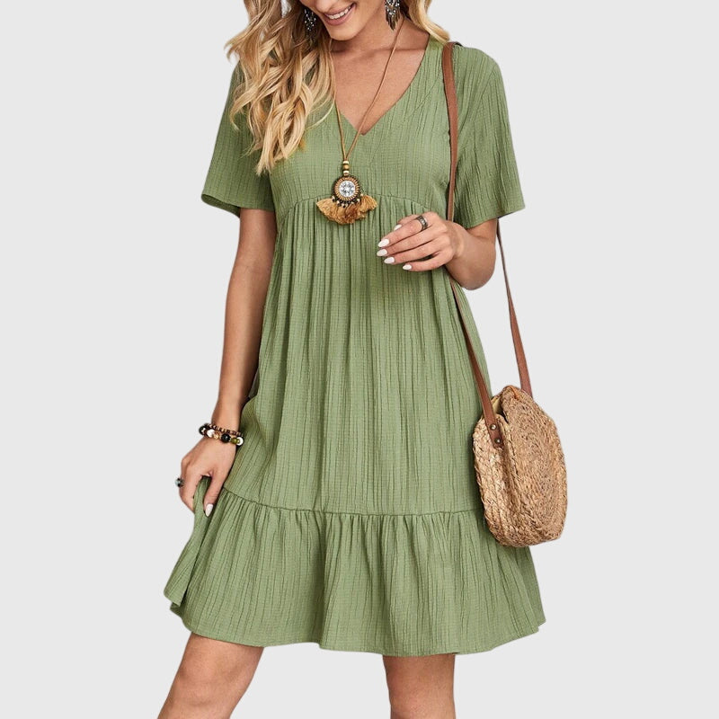 Women's Timeless Elegance in a Flattering Dress