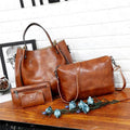 Women's Chic 4-Piece Bag Set – Stylish, Vintage-Inspired Accessories