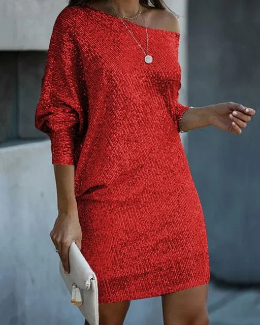 Women's Aria Sequin Party Dress – Sparkling, Showstopping Glam
