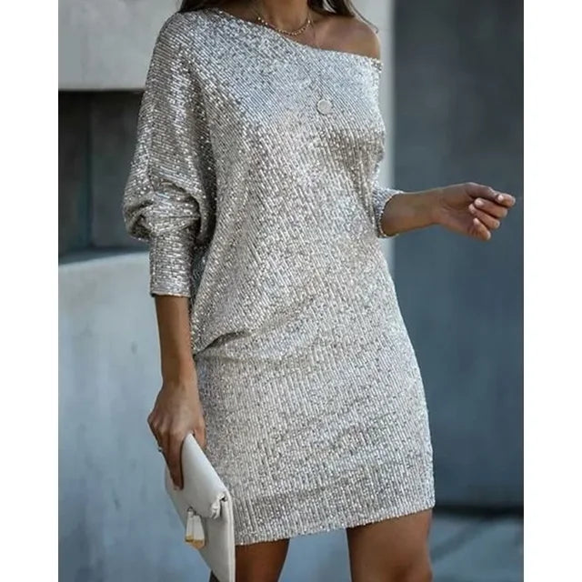 Women's Aria Sequin Party Dress – Sparkling, Showstopping Glam