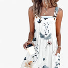 Chic Floral-Print Sleeveless Jumpsuit