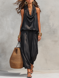 Women's Nomadic Draped Pants Set — Boho-Chic, Flowing Trousers