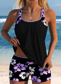 Women's Arabelle Floral Print Tankini Set – Chic, Flattering