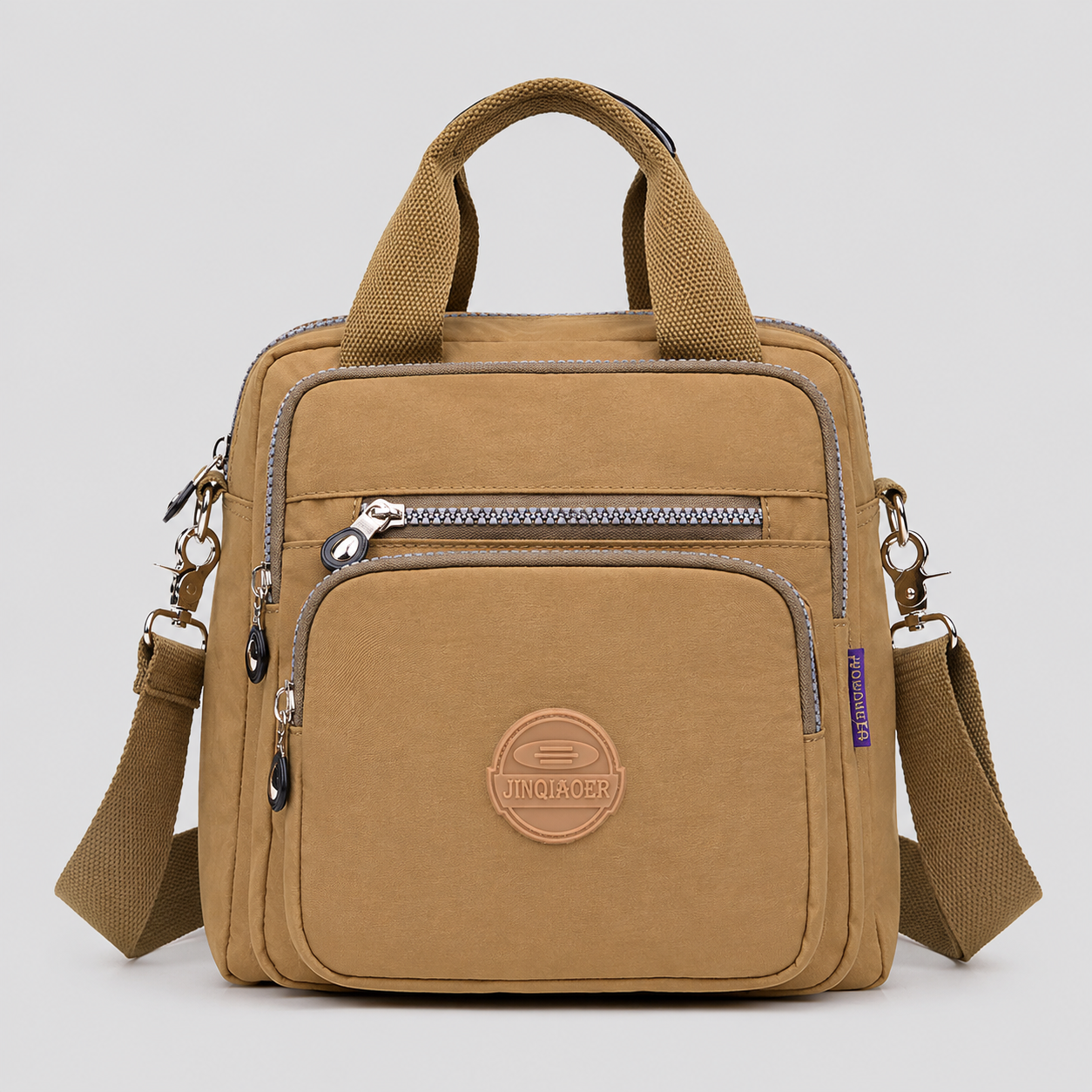 Women > Bags > Crossbody : 4-in-1 Women's Crossbody Bag – Stylish, Practical & Versatile in Beige van DUUWE