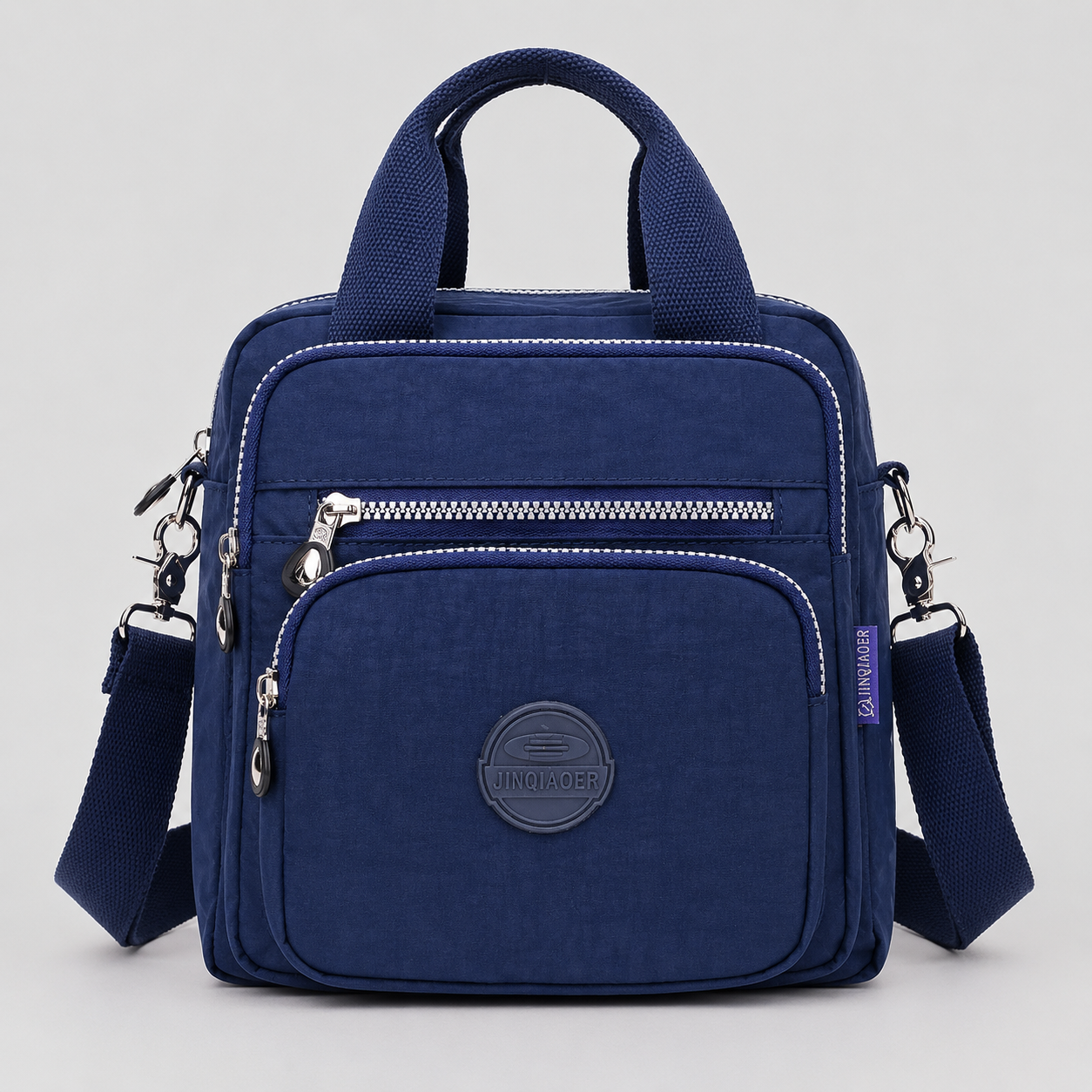Women > Bags > Crossbody : 4-in-1 Women's Crossbody Bag – Stylish, Practical & Versatile in Dark Blue van DUUWE