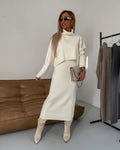 Women's Exquisite Knit Set for Timeless Style
