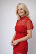 Women's Red Pleated Mesh Bodycon Dress for an Elegantly Sexy Look
