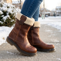 Women's Plush Fur-Lined Boots — All-Day Warmth & Comfort