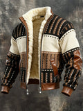 Men's Lined Aviator Jacket – Luxury Bomber Jacket with Warm Lining