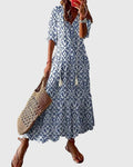 Women's Boho Vintage Summer Maxi Dress