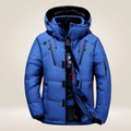 Men's Weather Down Jacket – Stay Warm in Any Forecast Red - DUUWE