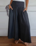 Women's Amelia Elastic-Waist Pants for Everyday Comfort