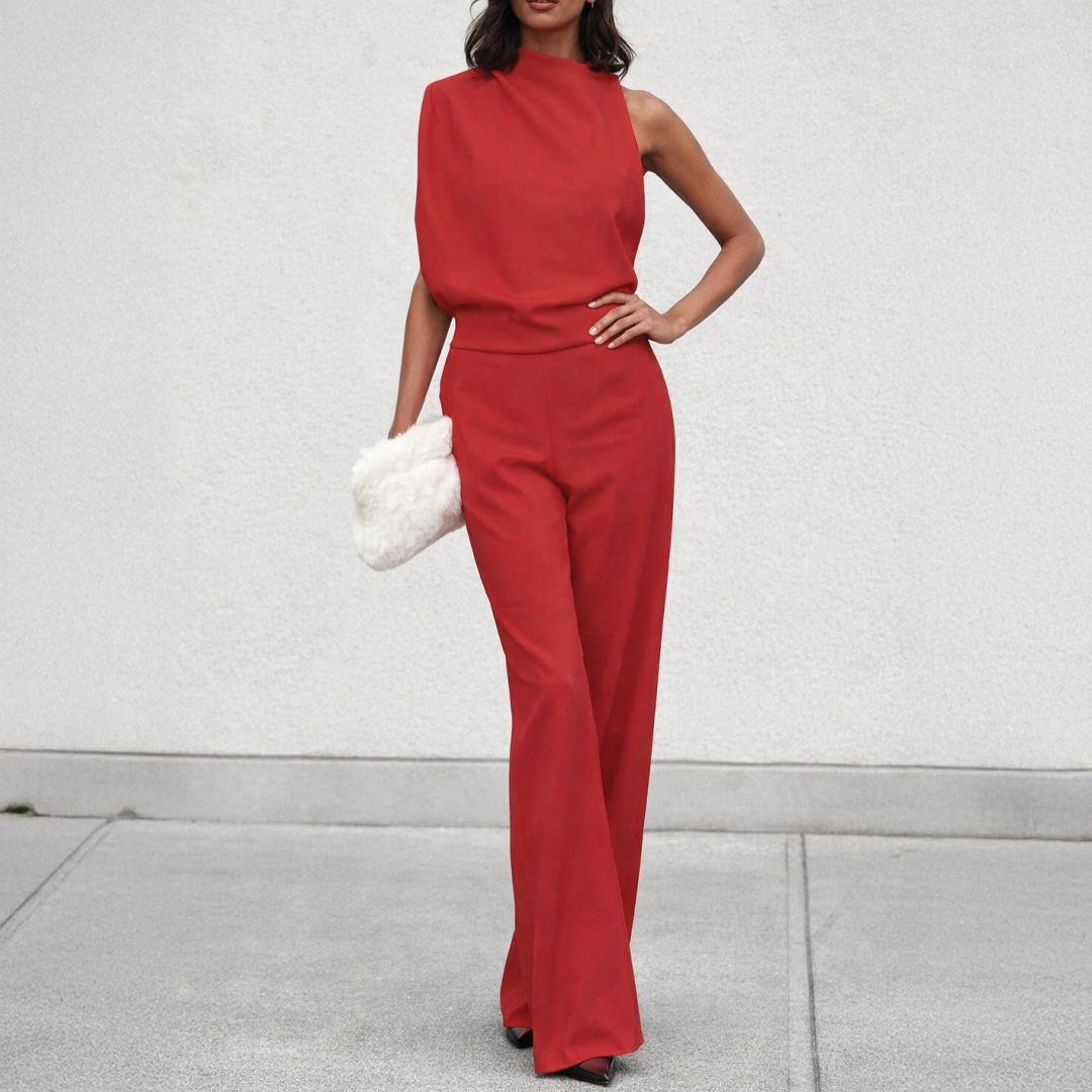Clara - Chic Sleeveless Jumpsuit for Effortless Sophistication