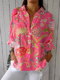 Women's Tropical Blossom Blouse