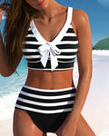 Women's Vintage Striped Bikini