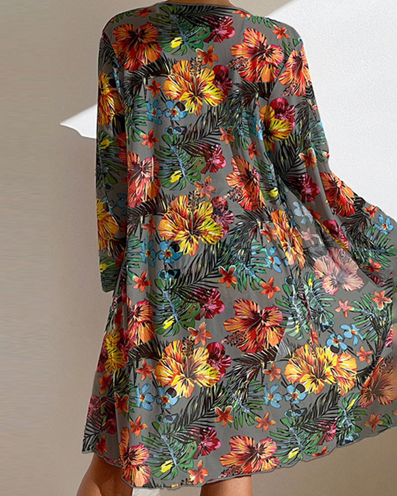 Women's Romantic Floral Swim Set