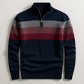 Men's Striped Knit Pullover