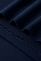 Camisa azul marino hombre de algodón casual