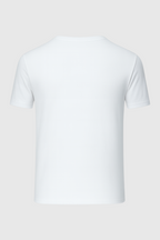 Camisa blanco hombre de algodón casual