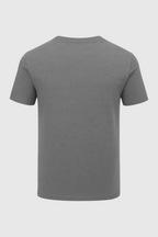 Camisa gris hombre de algodón casual