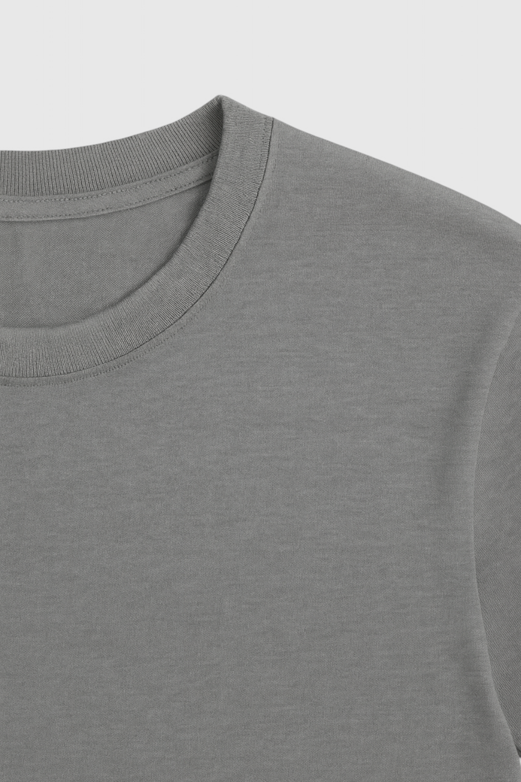 Camisa gris hombre de algodón casual