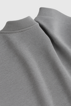 Camisa gris hombre de algodón casual