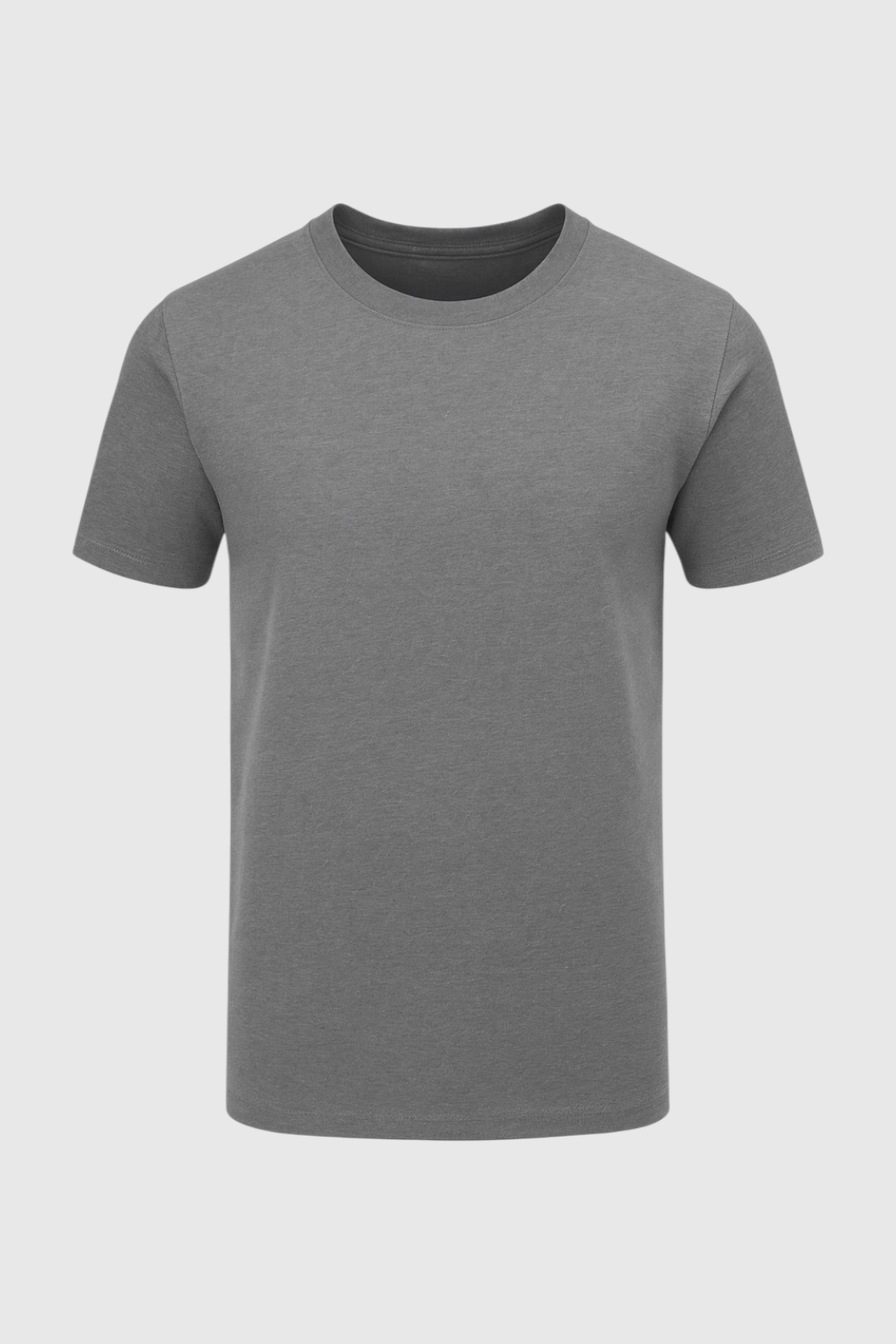 Camisa gris hombre de algodón casual