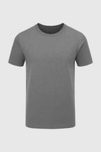 Camisa gris hombre de algodón casual