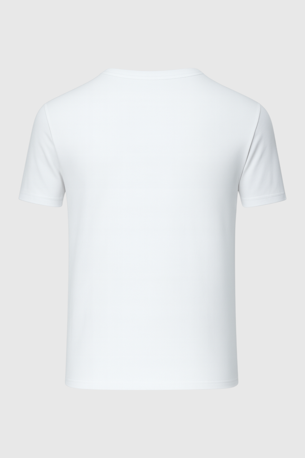 Camisa Blanco Hombre de Algodón Casual