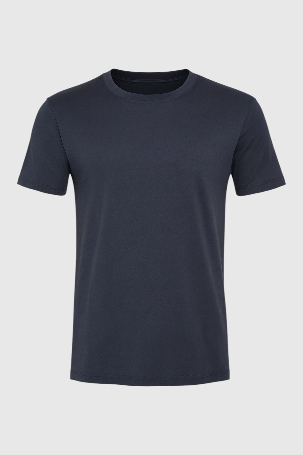 Camisa Gris Oscuro Hombre de Algodón Casual