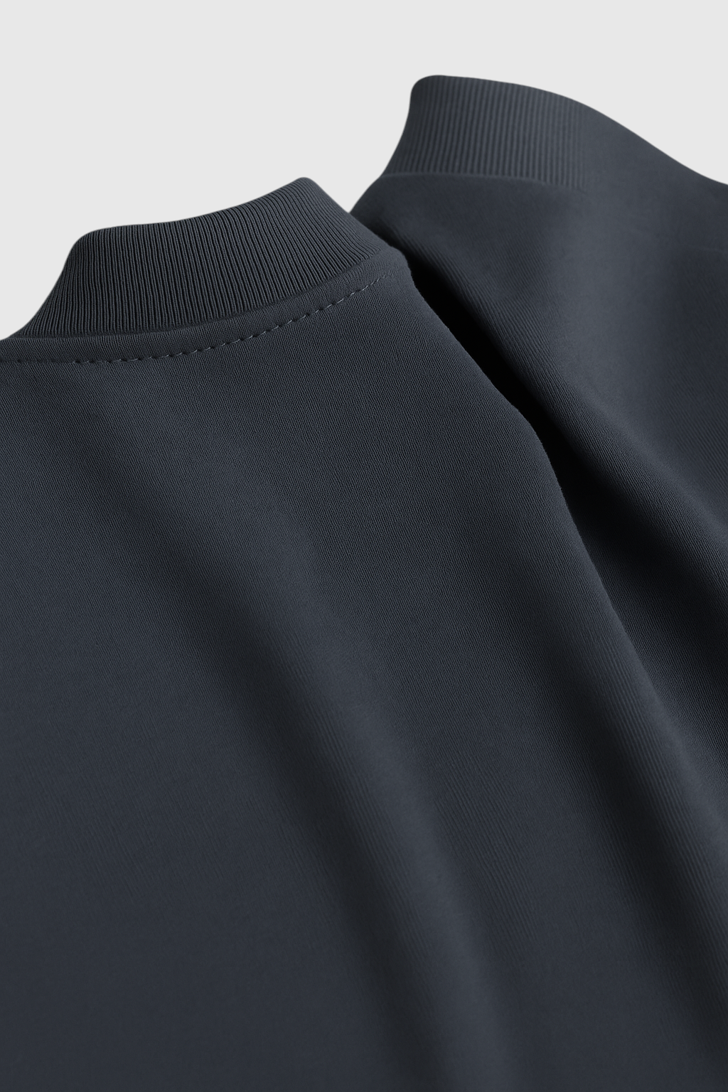 Camisa Gris Oscuro Hombre de Algodón Casual