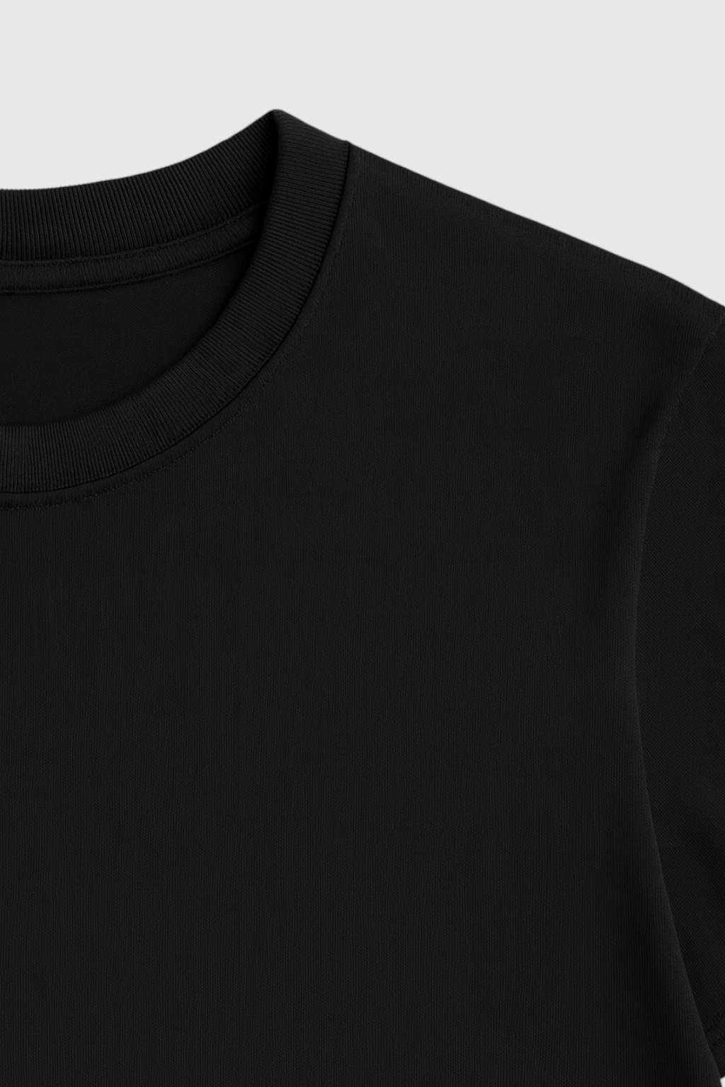 Camisa Negro Hombre de Algodón Casual