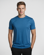 Camiseta azul marino para hombre