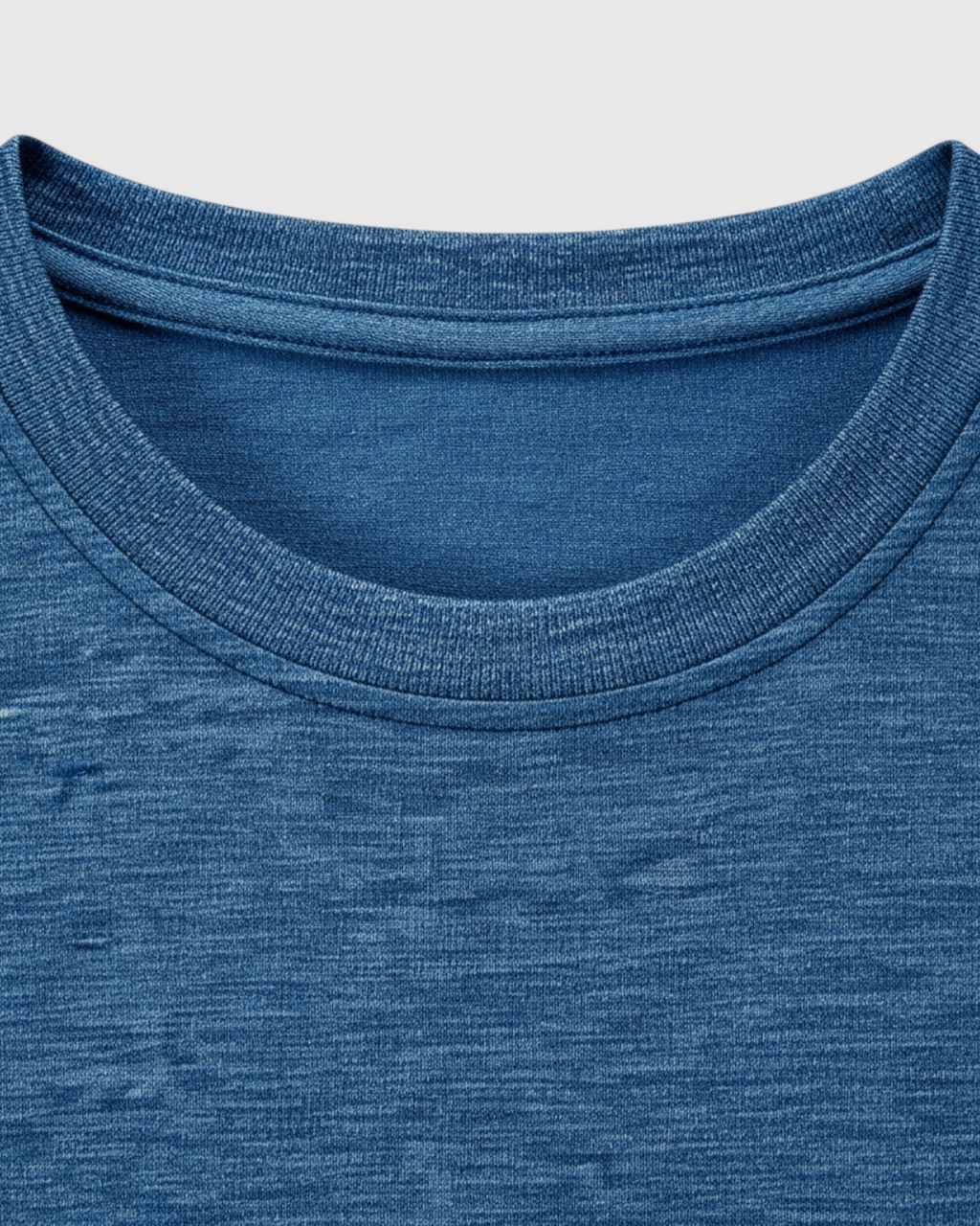 Camiseta azul medio para hombre
