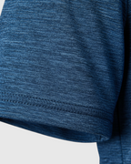 Camiseta azul medio para hombre