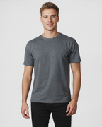 Camiseta gris oscuro para hombre