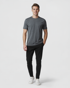 Camiseta gris oscuro para hombre