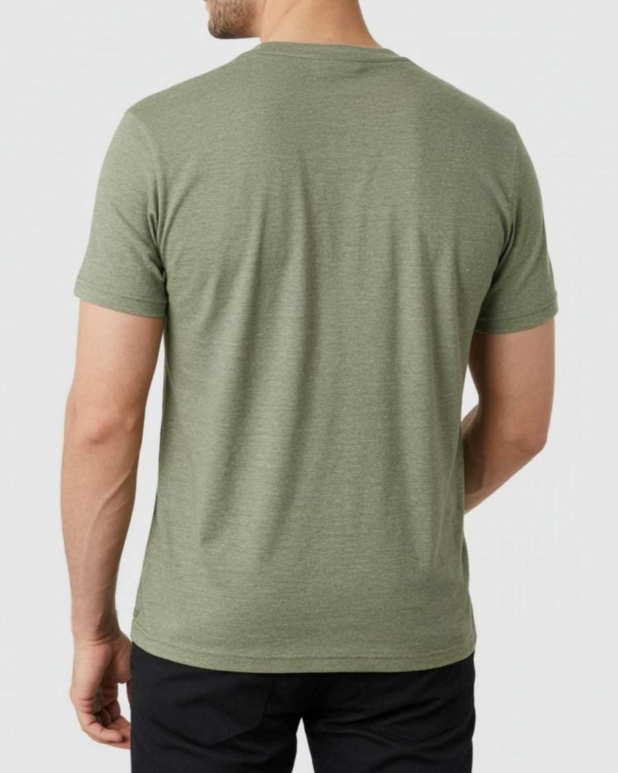 Camiseta verde para hombre