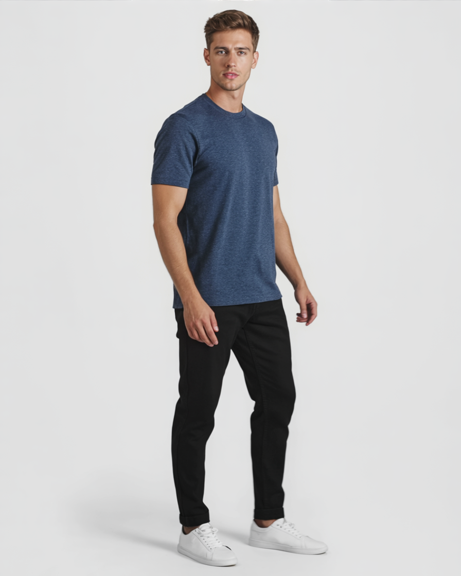 Camiseta Azul Oscuro para Hombre