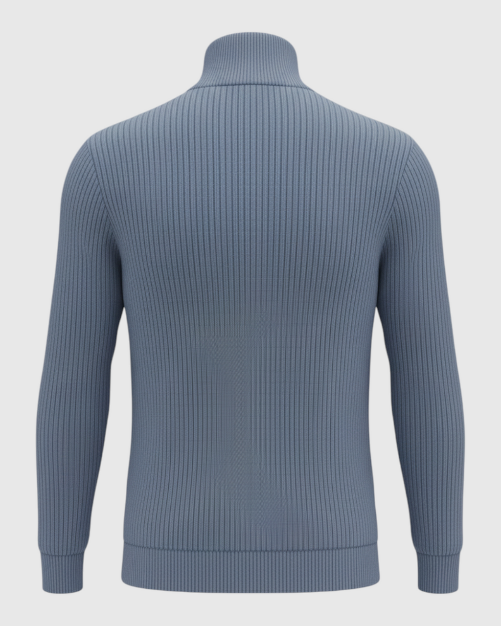 Cárdigan de punto con cremallera para hombre