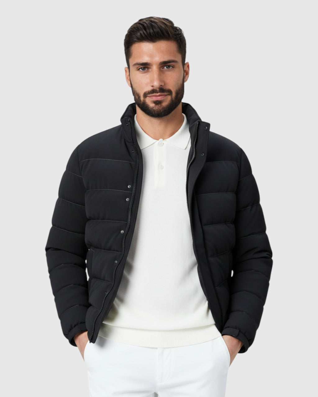 Chaqueta acolchada ligera para hombre
