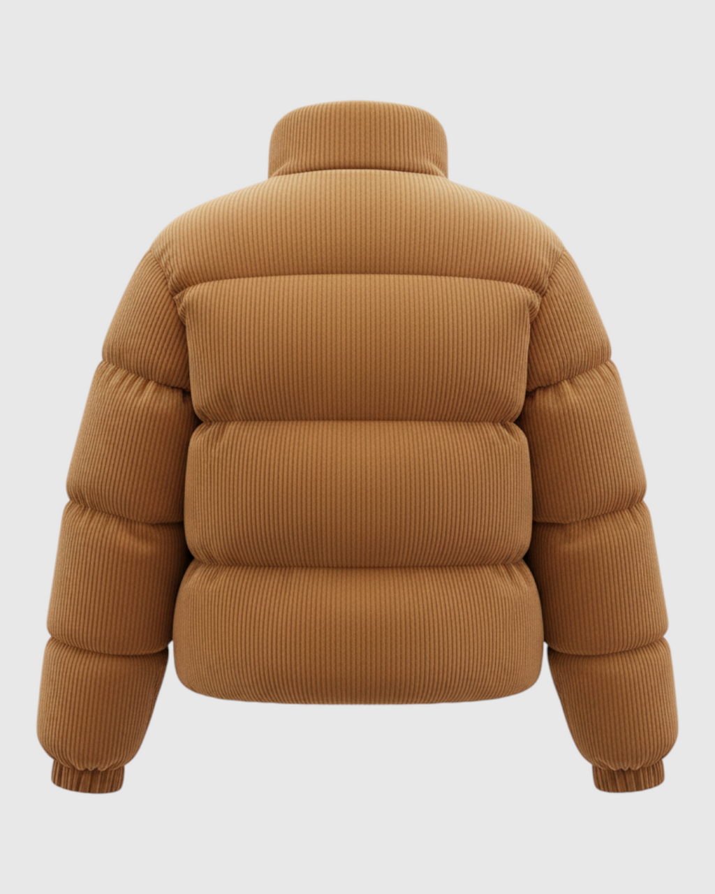 Chaqueta acolchada de pana para hombre